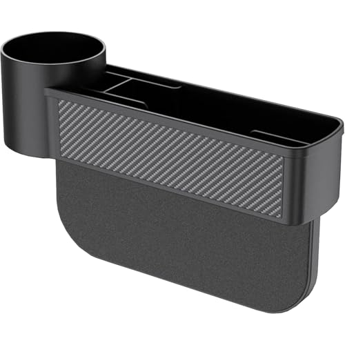 Alpha Depot 車内収納ポケット コンソール シートサイドポケット 車 ドリンクホルダー 運転席 助手席 隙間 収納