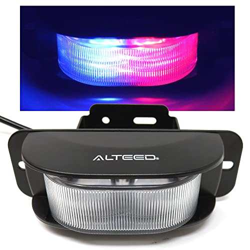 アルティード(ALTEED) LEDワーニングライト 赤色青色 12V24V自動車兼用 180度拡散発光 21パターン発光ランプ