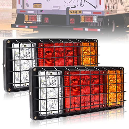 Ygmylandbb トレーラーライト LED トラック テールランプ 12V ブレーキ バック ライト ウインカー トレ..