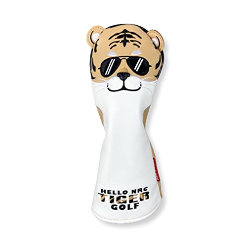 anddat ゴルフヘッドカバー ちょいワルTIGER ドライバー用 DR フェアウェイウッド用 FW ユーティリティ..