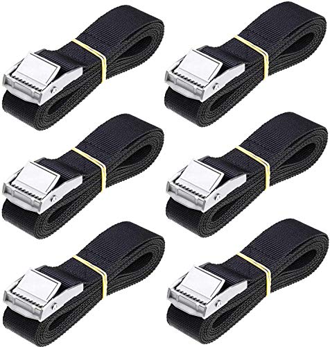 荷締めベルト 荷締バンド バイク ベルト 荷物 締め付けバンド 固定ロープ 多用途 幅25mm 長さ ...