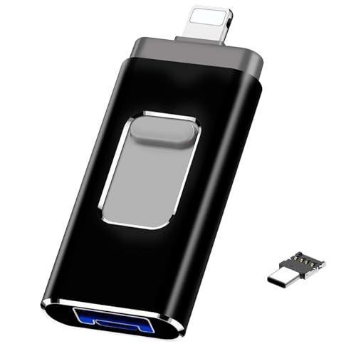 MFiǧڼiPhone USBꥢץס4in1դ usb lightning/USB/Type-C ̿ưžåޥ/PC/Android/Macб ® ǡ¸ žiPhone 16/15/14/11/Pro/SE/iPad Air/Proʤб