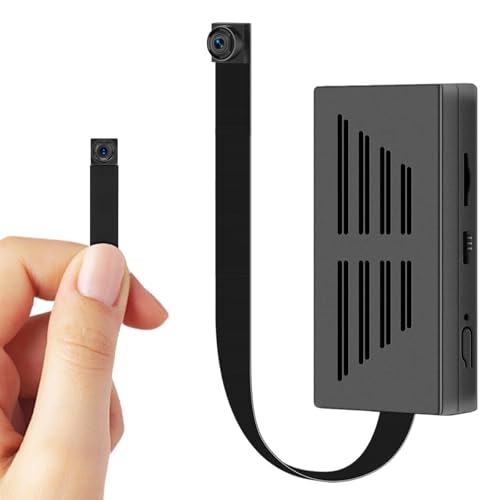 Axlgax 小小カメラ 小カメラ 1080P 動体検知 128GBカード対応 6時間連続録画 上書き録画 日時セット DI..