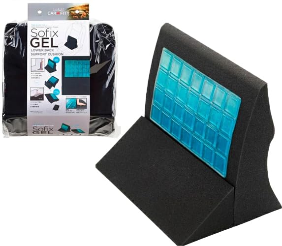コジット 93136 SOFIXGEL すき間クッション 車 運転 シート 背中クッション 運転席 助手席 後部座席 リクライニングドライブ