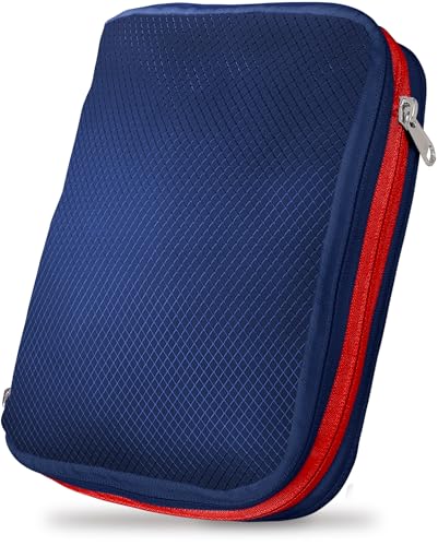 ICHIFUJI 旅行用圧縮袋 トラベルポーチ 圧縮バッグ 収納ポーチ ファスナー 出張 旅行 便利 ...