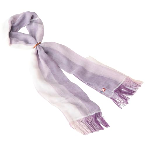 [エンプレットベール] ひんやり快適 熱中症予防 紫外線対策 マフラー 今治タオル コットン100％ パープ..