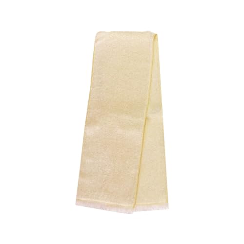 [アレグレット] パイルマフラー クールマフラー 接触冷感 34×105cm [クールカラー/イエロ ...