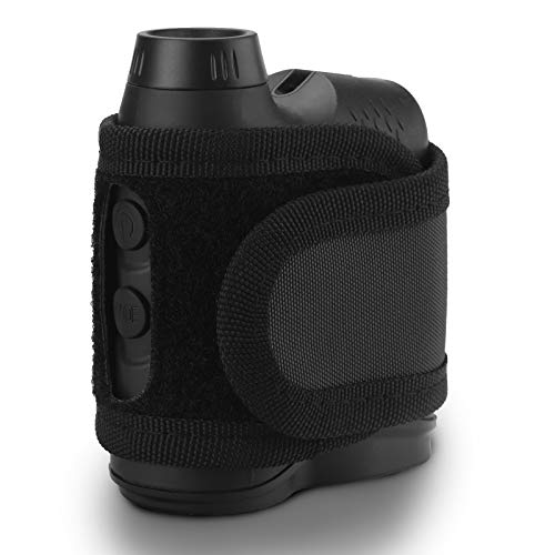 ゴルフ レーザー距離計ストラップ レンジファインダー収納 距離計測器ホルダー 計測器収納 マジックテ..