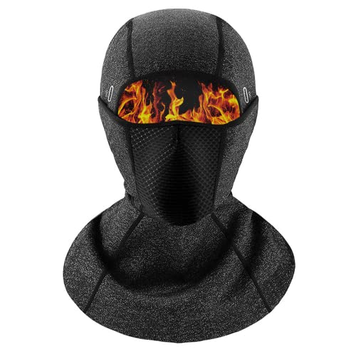 [CUBATTY] バラクラバ 防寒 フェイスマスク ネックウォーマー 冬用 厚手 目出し帽 ネック ...