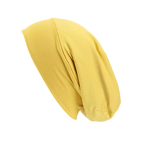 [Xiang Ru] ニット帽子 ナイトキャップ レディース メンズ 無地 サイズ調節可能 男女兼用 ケア帽子 抗..