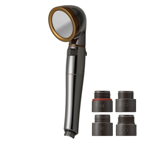 アラミック シャワーヘッド シルクシャワーシリーズ 09 ビタンミンシャワー 塩素除去機能 節水 最大70% 増圧 止水ボタン 流量調節機能 鏡面散水板 ステン...