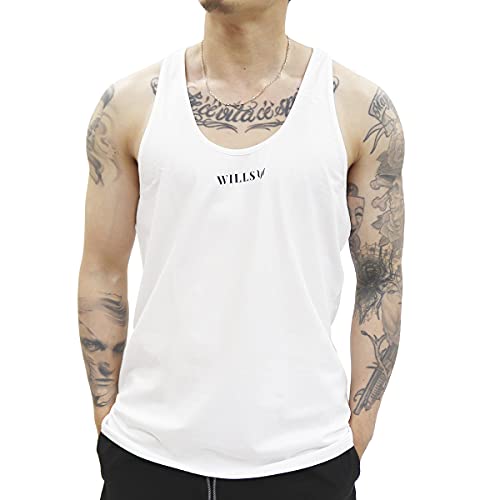 [WILLS FITNESS] タンクトップ メンズ ジム 筋トレ インナー ウィルズ フィットネス CORE TANK TOP ト..