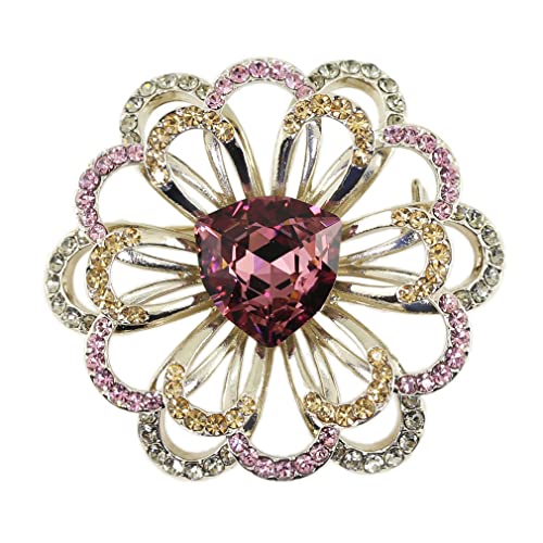 デバリエ g149 ブローチ レディース 古希祝い 古稀のお祝い 喜寿祝い 70歳 77歳 18kgp アメジスト カラー 紫色 ラッピング付 誕生日プレゼント