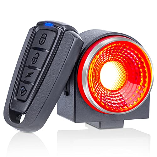 ONVIAN 自転車 スマートテールライト 盗難防止アラーム バイク 振動センサー セキュリティアライト ブ..
