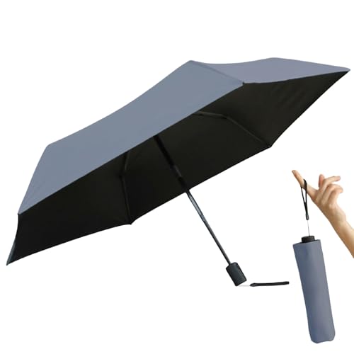 ◆商品名：日傘 軽量 【新カラー登場】 UVカット率100％ UPF50+ 完全遮光 折りたたみ ワンタッチ 晴雨兼用 自動開閉 メンズ レディース 通勤 通学 BOOMIE マイブレラ (lazuli(ネイビー))? 軽量で持ち運び楽チン...