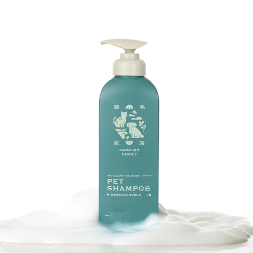 グッドモーファミリー ペット シャンプー SSC アレルギーケア 犬用兼猫用 保湿 低刺激 普通肌 敏感肌 乾燥肌 かゆみ アレルギーに 500mL