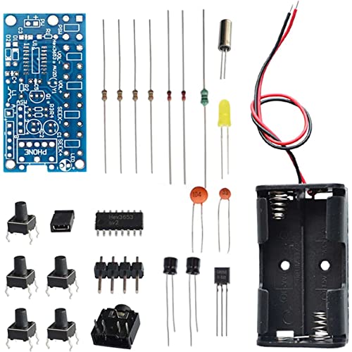 オーディオファン FMラジオキット HEX3653 レシーバー 76-108MHz ステレオFMラジオ PCBモジュール DIY 電子工作キット