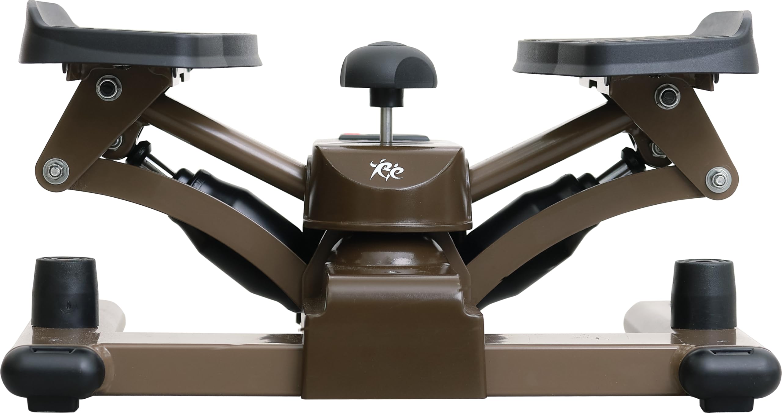 【正規品】RE ツイスト ステッパー ライト 負荷調節付 ハンドル付 SP-700 連続使用 約120分 静音 ツイスト運動 筋トレ＋有酸素運動 商品保証期間5年 (ブラウン(ステッパーのみ))