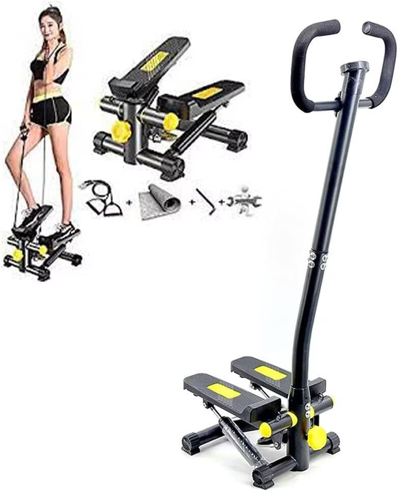 AORTD 健康ステッパー 専用ハンドル付 [メーカー保証5年] 室内運動器具 すてっぱー ステップ器具 ウォーキングマシン 健康器具 歩行運動 有酸素運動 踏み台 運動 室内 エクササイズ 有酸素運