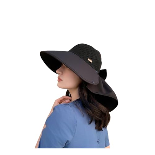 [Lizihengpi] 帽子 レディース uvカットサンバイザー サンハット 日除け帽子 春 夏 つば広 小顔効果 ア..