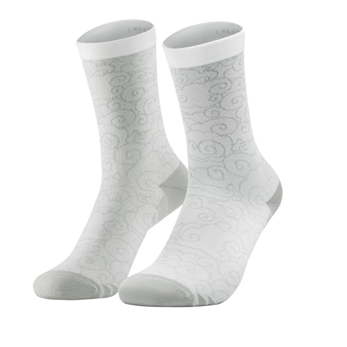 [ROCKBROS] ROAD TO SKY サイクルソックス ロードバイク ソックス 薄手 スポーツソックス 通気性 吸汗..