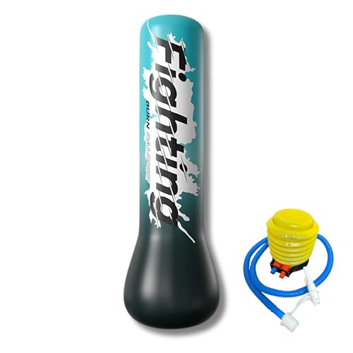 KURASALE サンドバッグ 自宅用 パンチングマシーン サンド バッグ 子供 さんどばっく自宅用 サンドバック トレーニング ブラック ポンプ付き