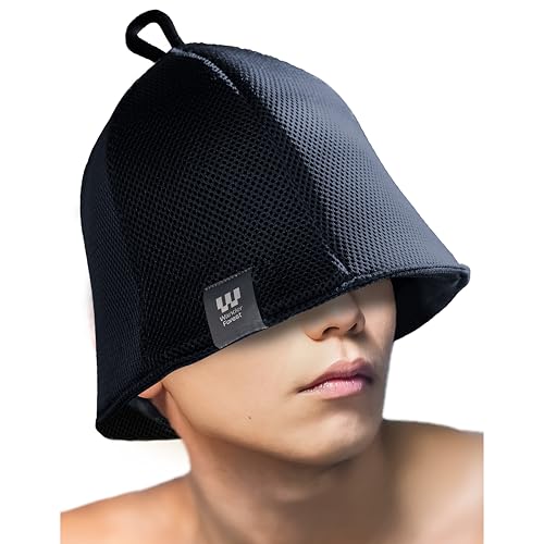 [Wander Forest] サウナハット 【速乾メッシュ2重構造】 超極厚 大きめ 深め メッシ ...