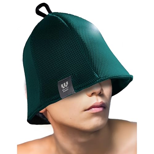 [Wander Forest] サウナハット 【速乾メッシュ2重構造】 超極厚 大きめ 深め メッシ ...