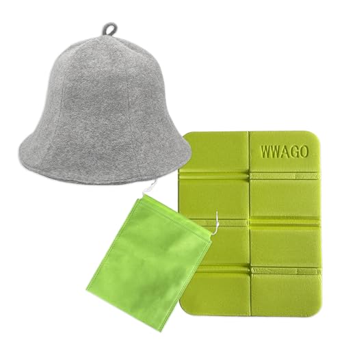 [Vivrella] サウナハットタオル生地 メンズ レディース やわらかい 2重構造 洗える 髪の傷み防止 サウ..