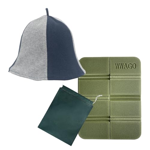 [Vivrella] サウナハットタオル生地 メンズ レディース やわらかい 2重構造 洗える 髪の傷み防止 サウ..