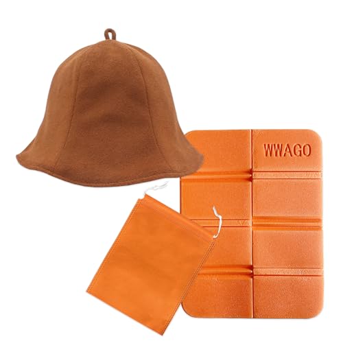 [Vivrella] サウナハットタオル生地 メンズ レディース やわらかい 2重構造 洗える 髪の傷み防止 サウ..