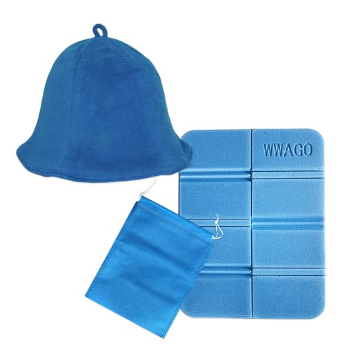 [Vivrella] サウナハットタオル生地 メンズ レディース やわらかい 2重構造 洗える 髪の傷み防止 サウ..