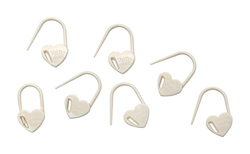 チューリップ 段かぞえマーカー(小)ハート ホワイト AC-084