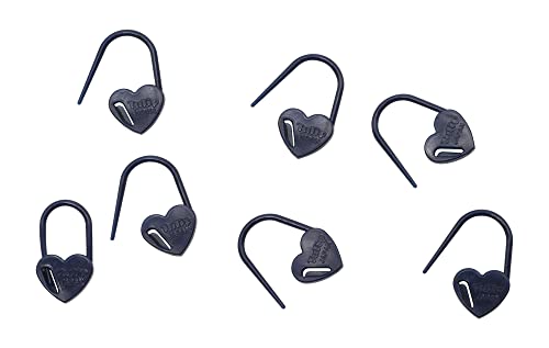 チューリップ 段かぞえマーカー(小)ハート ネイビー AC-083