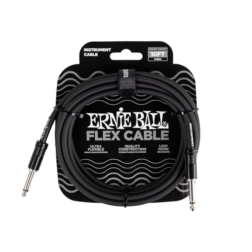 ◆商品名：【正規品】 ERNIE BALL 6434 楽器用シールド ケーブル 10フィート FLEX INSTRUMENT CABLE 3.04m S-S型 ブラック長さ: 10フィート(約3.05m)。プラグ: ストレート(S) - ストレート(S)。フレキシブル-巻き取りやすい柔らかさ。どんなシーンでも使いやすいBlackカラー。耐久性-耐久性の高いPVCジャケット外装。高品質-信頼性の高い部品で作られた高品質設計。不要なノイズを95％カット。daysmarket-ny00