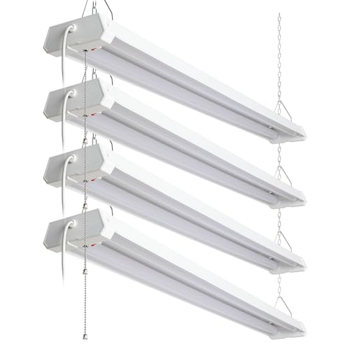 共同照明 4台セット LED蛍光灯 器具一体型 40W形 高輝度 2灯相当 ベースライト 3段階調色 GT-RGD-36WCT..