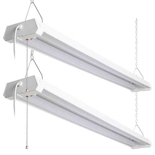 共同照明 「2台セット」LED蛍光灯 器具一体型 40W形 高輝度 2灯相当 ベースライト 3段階調色 GT-RGD-36..