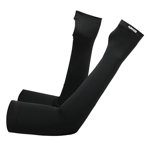 [TOUMON] 日本企業販売 アームカバー UVカット UPF50+ 腕カバー アームスリーブ 吸汗速乾 接触冷感 紫..