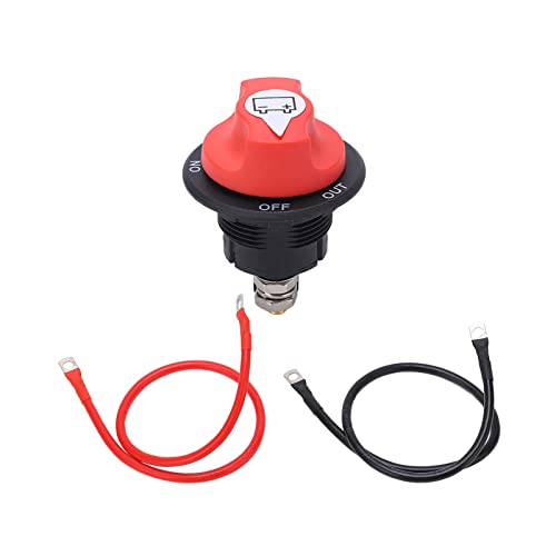 バッテリー スイッチ バッテリー パワー カット マスター スイッチ ディスコネクト アイソレーター RV ヨット バン トラック キャラバン バッテリー スイッチ 船舶/ヨット部品