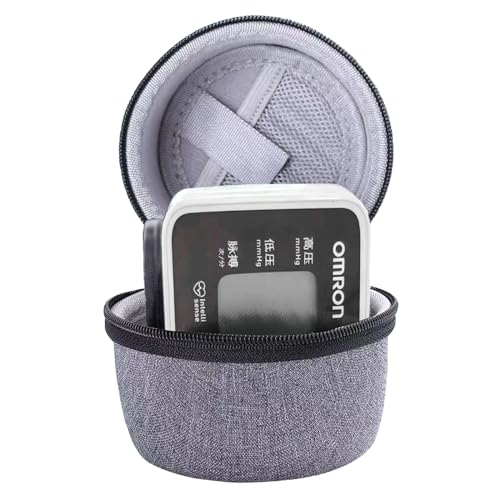 手首式血圧計用ケース OMRONオムロン 手首式血圧計バッグHEM-6160/6230/6164/6161/6231等対応 グレー（..