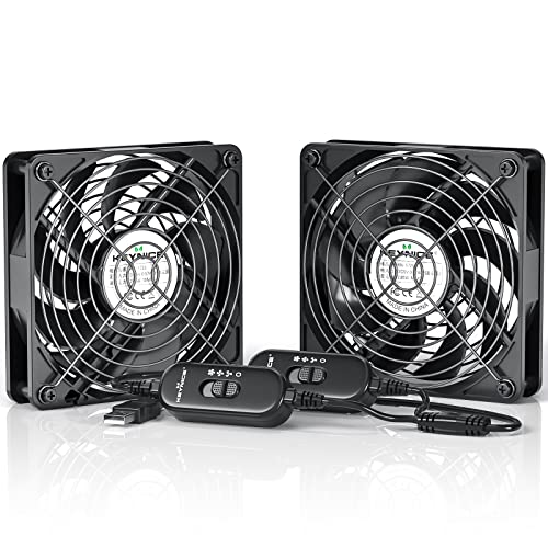 Keynice usbファン 冷却ファン 静音 強力 PC パソコン冷却 送風機 扇風機 ミニファン 小型 冷却クーラ..