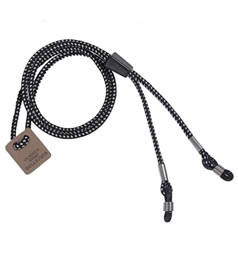 Dellepico グラスストラップ 偏光グラス メガネストラップ メガネバンド メガネホルダー 眼鏡ストラッ..