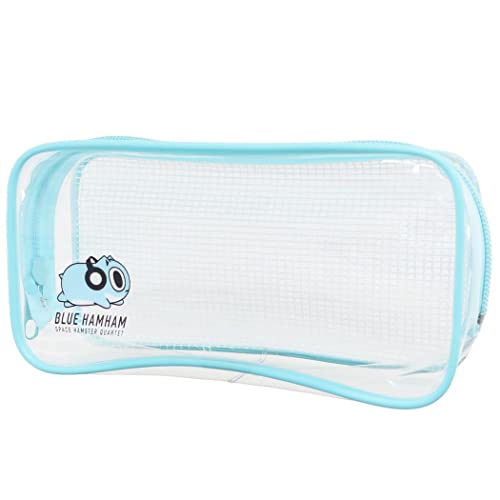 カミオジャパン(Kamiojapan) ブルーハムハム クリアボックスペンポーチ BLUE