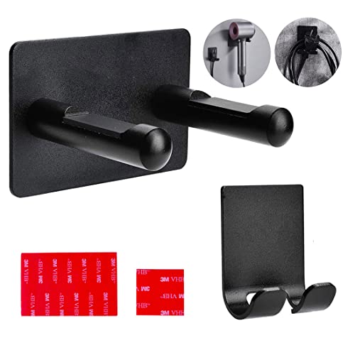 SYWXJ ヘアドライヤーホルダー、壁掛け式ヘアドライヤー スタンド、バスルーム／ベッドルーム／洗面所..