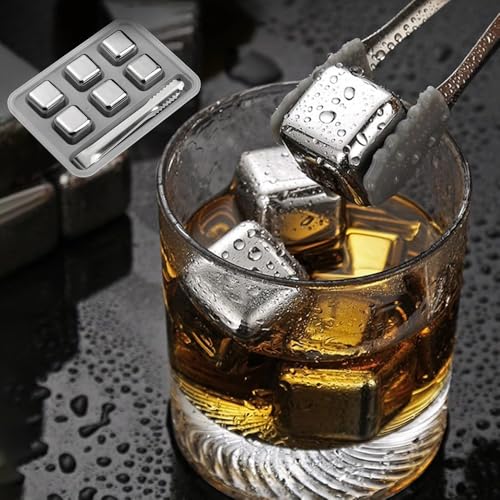 アイスキューブ 溶けない氷 ステンレス 氷 ステンレスキューブ 永久氷 お酒 ウイスキーストーン 男性向..