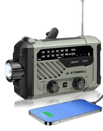 楽天セレクトショップDays Market【万が一に備える】防災ラジオ 多機能 携帯 手回し充電ラジオ 2000mAhバッテリ SOSアラート付き 懐中電灯 AM/FM 台風 地震 津波 緊急対策 小型 非常用バッテリー 防災用 アウトドア キャンプ 緊