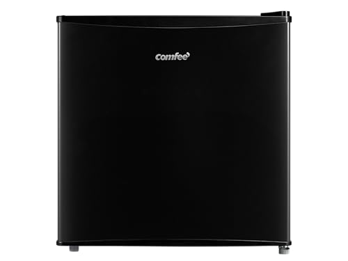 COMFEE' 冷凍庫 32L 前開き 温度調節7段階 コンパクト 省エネ ノンフロン ストッカー 小型 スリム ミニ 家庭用 RCD40BL1JP(E) ブラック