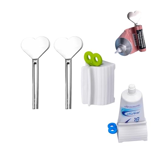 チューブ絞り器 チューブローラー の歯磨き粉 絞り 【 3個入り】 携帯便利 バッグに入れ 化粧品用 挾み..