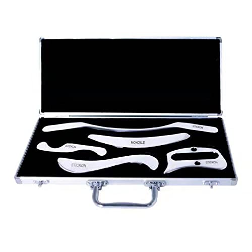 HCSS【 筋膜リリース セット】かっさ プレート ステンレス鋼製 カッサプレート 筋膜リリースツール 全..