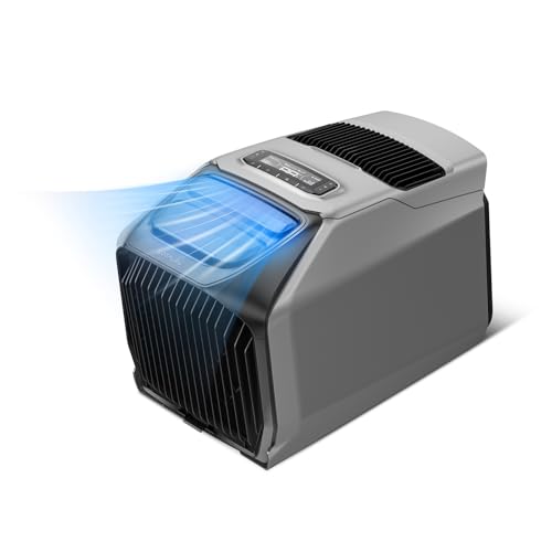 EcoFlow WAVE 3 ポータブルエアコン 1.8kW/6100Bt スポットエアコン スポットクーラー 冷房暖房 温度調整可能 画面 風量調整 冷風 送風 除湿機能 APP遠隔操作 移動式 持ち運び可能 コンパクト ポータ